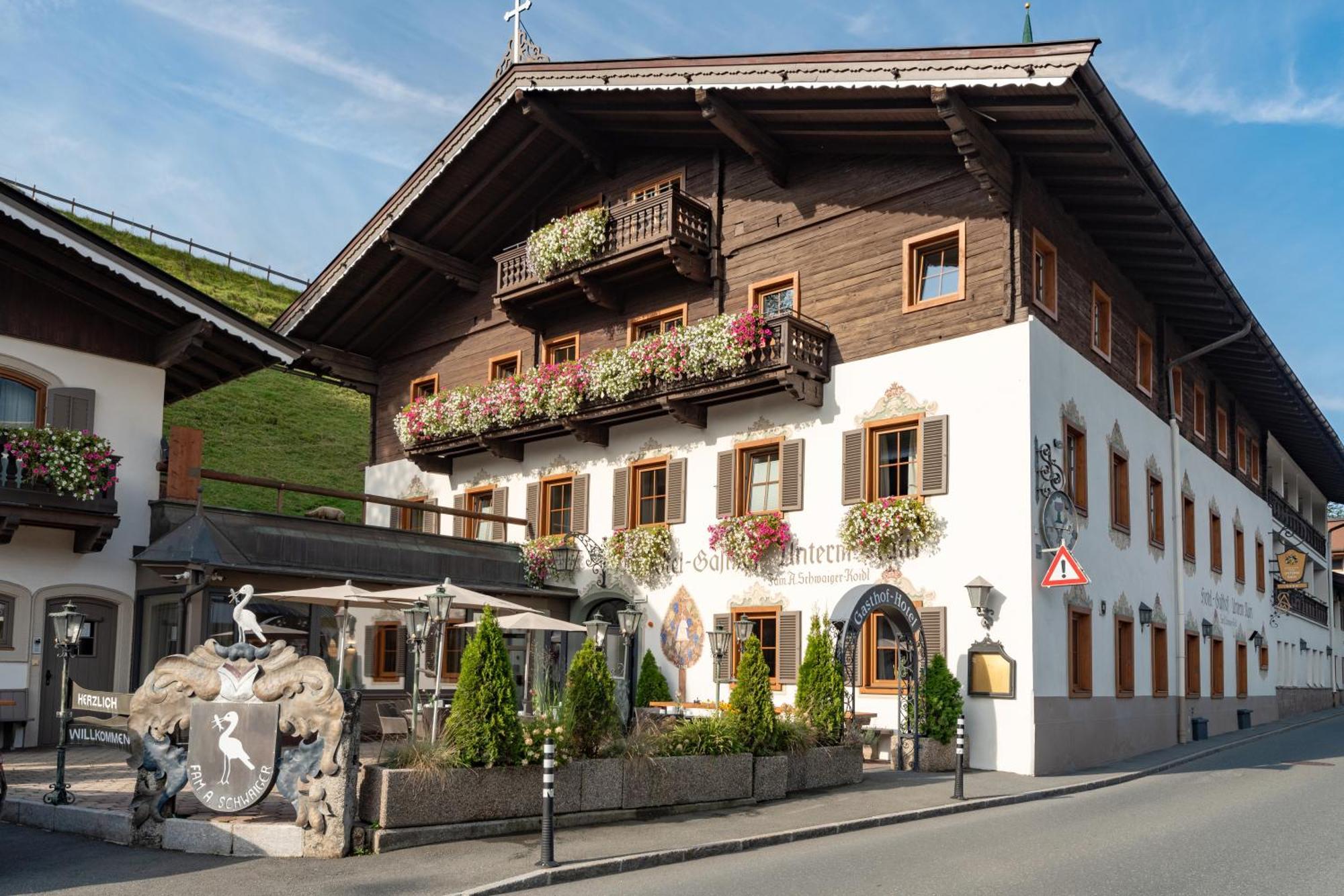 Alpen Glueck Hotel Unterm Rain Garni كيرشبرغ ان تيرول المظهر الخارجي الصورة